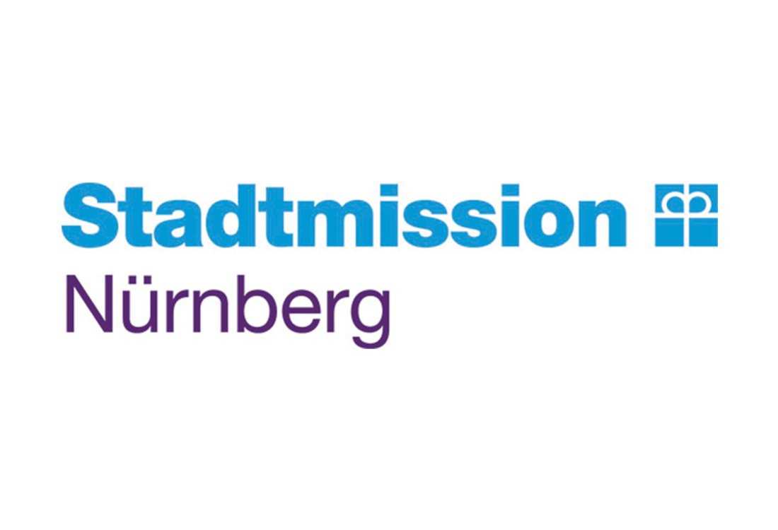 Zu sehen ist das Logo der Stadtmission Nürnberg